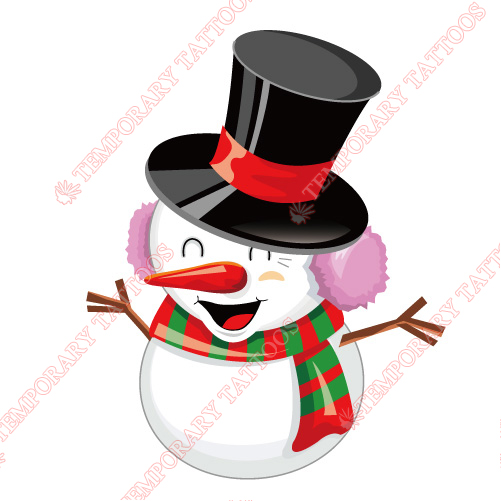 Christmas Customize Temporary Tattoos Stickers NO.3854